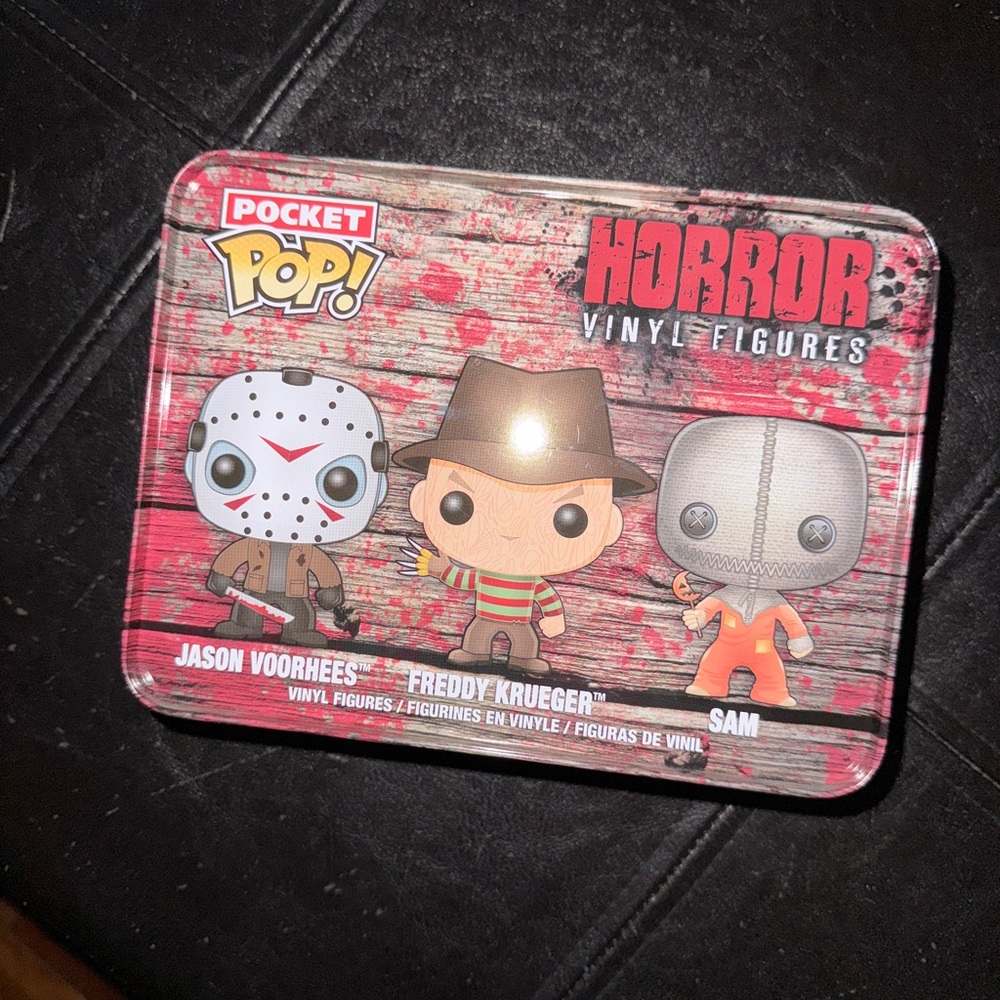 Funko Pocket Pop! Horror Vinyl Figures Set - Red and Black - Picture 4 of 4